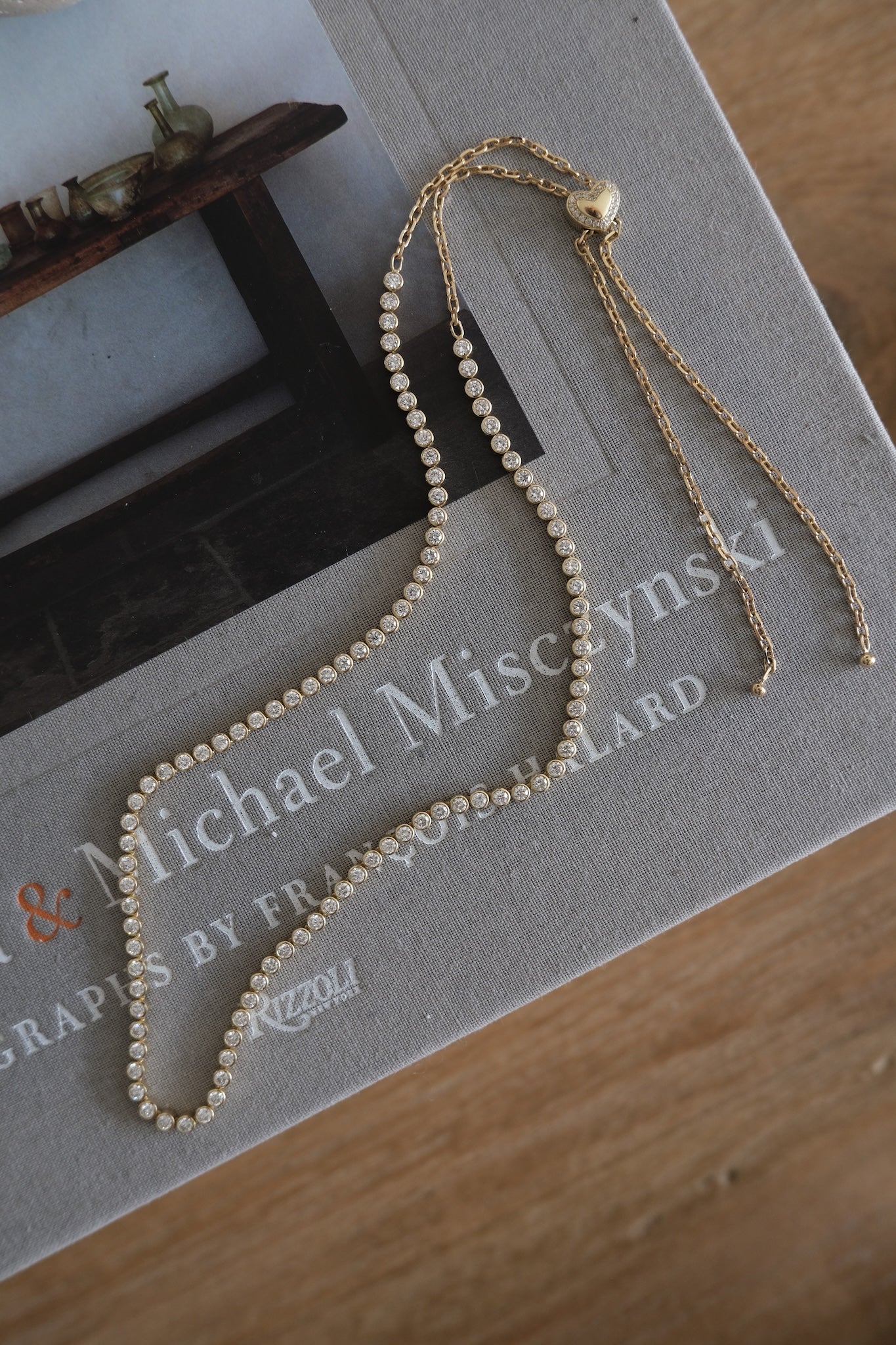 Diamond Lariat Necklace 