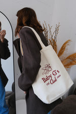 Baby G's Club Embroidered Canvas Tote Bag