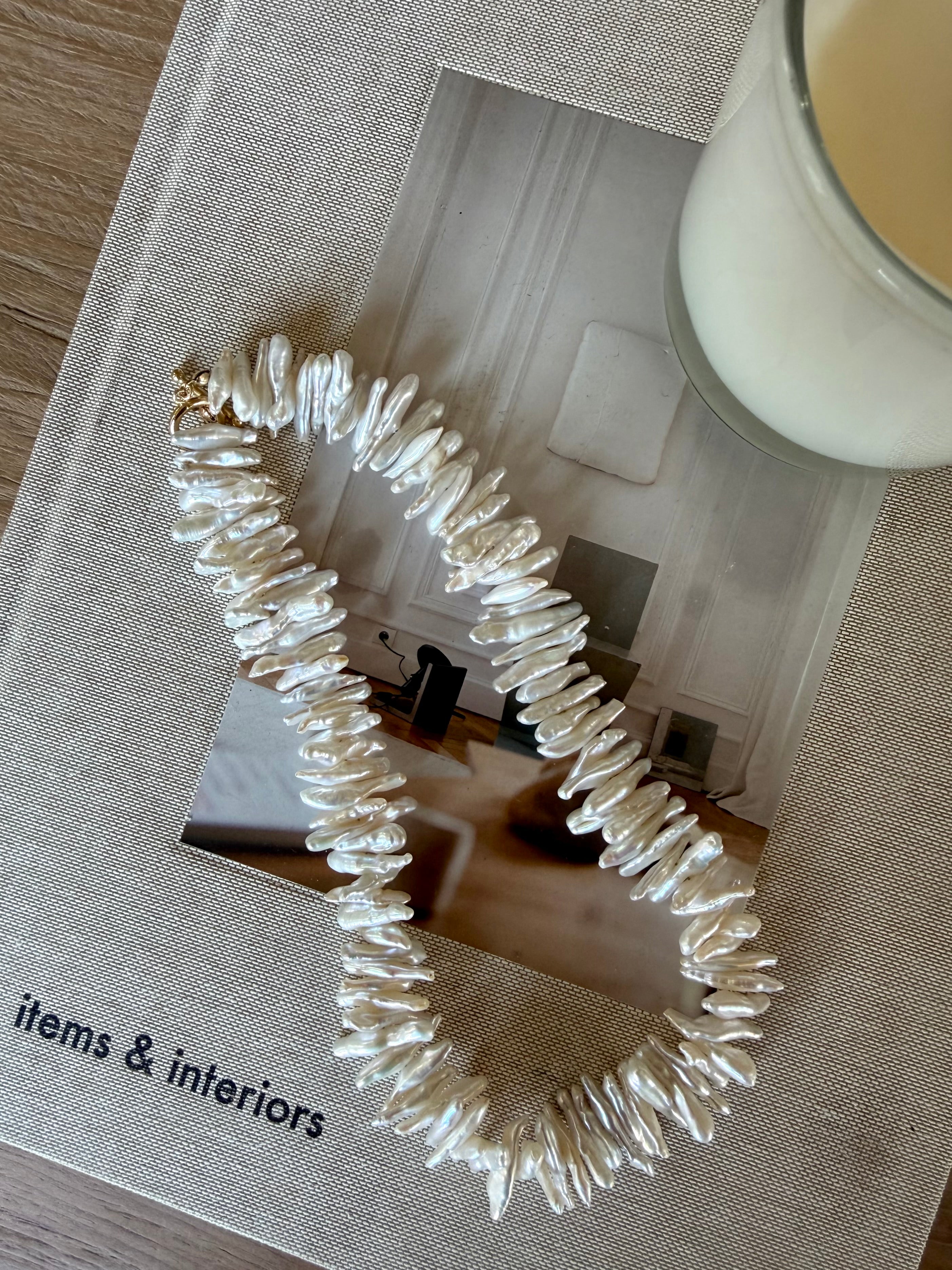 The Summer Saturday Pearl Necklace