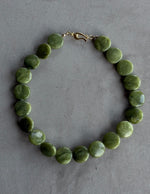 Jade Disc Necklace