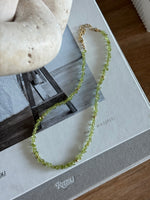 The Peridot x Rondelle Necklace