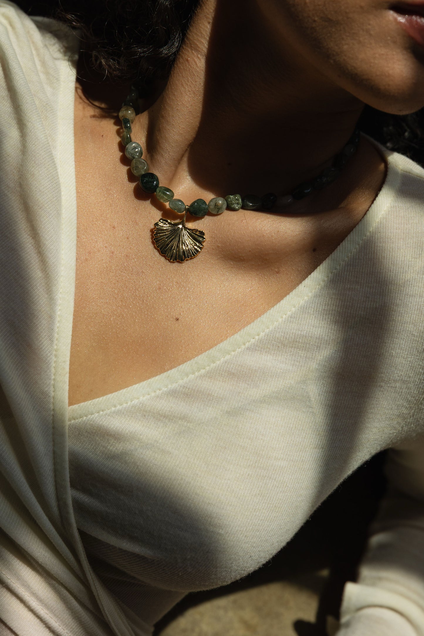 The Ginkgo Necklace