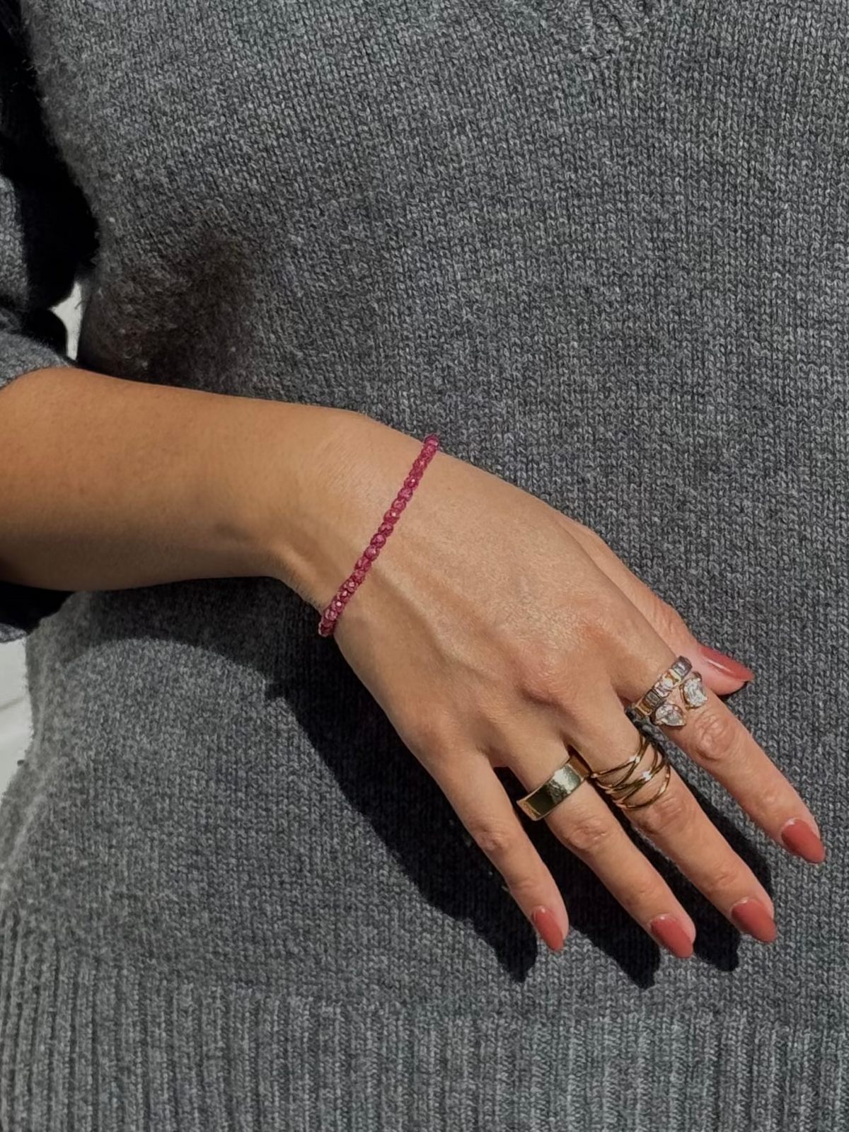 The Ruby Baby Bracelet